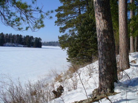 Itasca State Park 2.23.08.013 - North View on the East Arm