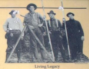 Josiah A. King and his three-man crew